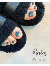 パスリー ネイルアンドケア(Parsley Nail&Care)/光沢の感じが人気です♪