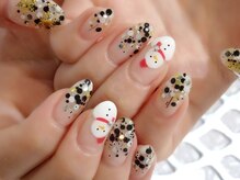 ラルネイル 大宮(Lull. nail)/＃ラメグラ＃手描きアート