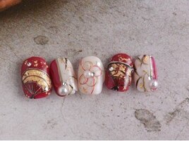 成人式向けネイル