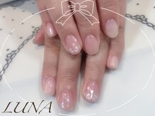 ネイルアンドまつ毛エクステ ルーナ 八王子店/☆シンプルスプリングネイル☆