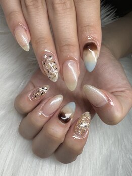 タムタムネイル 本厚木(Tam Tam Nail)/持ち込みデザイン