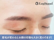 レッグスタンド 上大岡店(Leg Stand)/すっきり眉毛ワックス