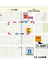 エヌボディー(N.BODY)/地図