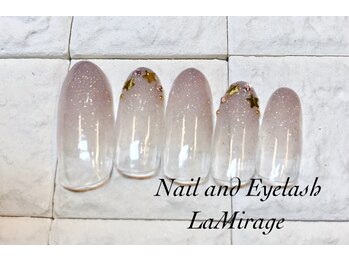 ネイルサロン ラミラージュ/大人カラーグラデーション