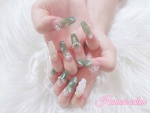 ハナアイ サロン 新大久保店(hanaai salon)/スカルプ+デザイン+スト=9800