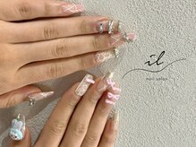 イル 神戸店/3ｄ×バレリーナネイル