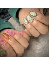 ネイルサロンファストネイルプラス 新宿店(FAST NAIL PLUS)/2025夏ネイル【個性派ネイル】