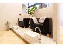 ネロリ(Neroli)の雰囲気（特別仕様のフットバス。ゆったり寛ぎながら施術を受けられます！）