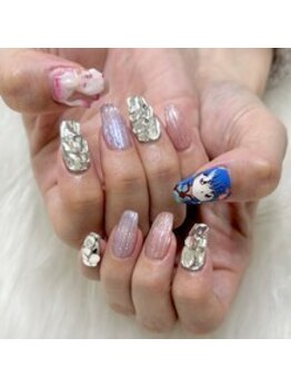 プリュム(Plume)/3D/推しネイル/痛ネイル