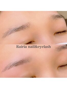 アイブロウメニューがあるサロン