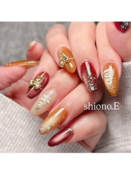 ビーケアズビューティー(be-cares beauty)/クリスマスネイル