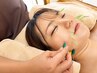 【小顔・浮腫み改善】電気美容鍼＋全身鍼灸&カッサ（80分）￥12,500→￥9,500