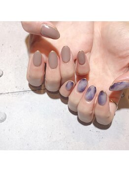 アティックネイルアトリエ(attic nail atelier)/アシメネイル★