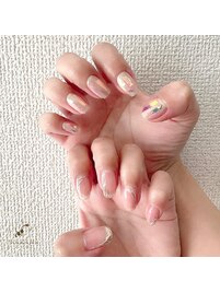 2022春夏デザインワンホンネイル