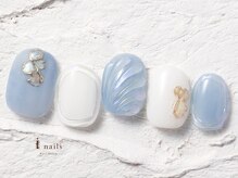 ジェミーネイル エビス(Jemiy nail ebisu)/シェルぷっくりサマー10065yen