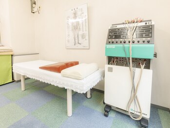 与野腰痛センター/施術ベッド１（与野駅整体院）