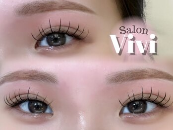 サロン ヴィヴィ(Salon Vivi)/フラットラッシュ×眉カラーWAX