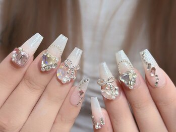 ウサギネイル 新大久保店(usagi nail)/キラキラネイル