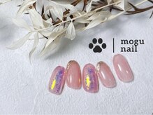 モグネイル(Mogunail)/7，8月定額B/ピンクネイル