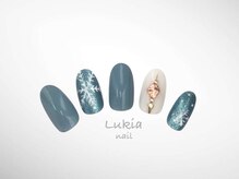 ルキア(Lukia)/冬おすすめ☆結晶ネイル