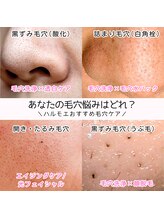 ハルモエ(HARUMOE)/毛穴洗浄×肌別トリートメント