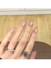 ピンキーネイル(Pinky Nail)/マグネット+カラグラデ-ション