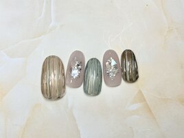 7月定額/バカラネイル