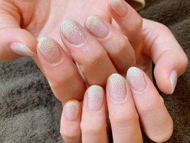 ラメグラデーション