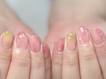 2M ネイル アトリエ(2M NAIL ATELIER)/桃 ピーチ もも ネイル ちゅるん