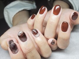 アシンメトリーネイル♪