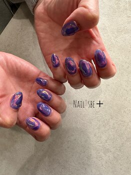 ネイルズビー 国府店(Nail's be)/ミラーニュアンス