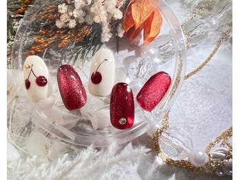 ジュアール(JuAR)/さくらんぼネイル