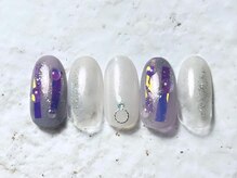アヤ(AYA)/キラキラしずくネイル