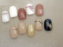 アンドヴァ ピヴォクロス店(Andova)/【24SF11】2024冬ネイルvol.2