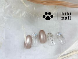 マグネットネイル/冬ネイル