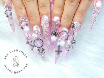 ネイルズガッシュトウキョウ 横浜西口店(NAILsGUSH TOKYO)の写真/やり放題(オフ込)¥8,200～★持ち込みデザイン/再現ア-トもOK!満足度高でリピ率◎