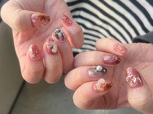 岩崎施術　ニュアンスネイル