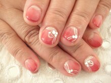 リリフリー(riri Free)/赤　グラデ