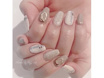 プルメリア バイ リリーズ ネイル(Plumeria By Lily's Nail)/定額アートジェルネイル¥4980～