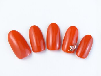 ネイルサロン ディーバ 梅田エナ店(Diva)/One color plus(ストーン)