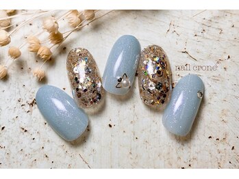 ネイルクローネ(nail crone)/冬ラメネイル
