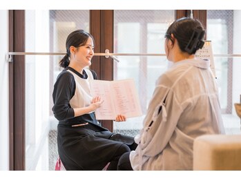 ラヴィーチ 表参道店/カウンセリングから行います◎