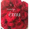 Nail&Spa emuのお店ロゴ