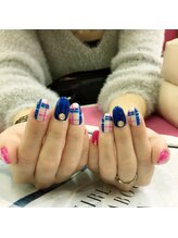 アイル ビューティーサロン(Airu Beauty Salon)/チェック柄ネイル