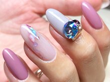 ネイルサロン エルオーケー(L.O.K)/ネイリストとおそろいネイル