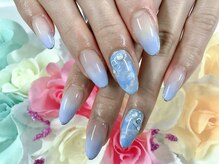 ディーネイル 天王寺(D-nail)/【小山】Summerグラデーション