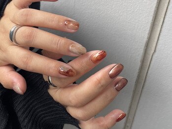 イビズ 新宿店(eviz)/もやもやネイル