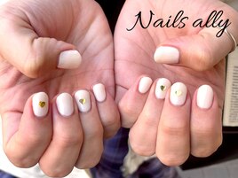 春色×ミルクカラー×ハートホロ