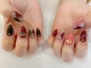 アルティノ ネイル ガーデン(altino nail garden)/冬ネイル/バレンタイン/