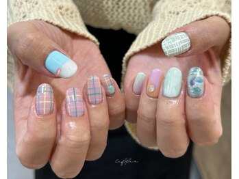 ネイルサロン ティフィン(tiffin)/~パステルアートネイル~
